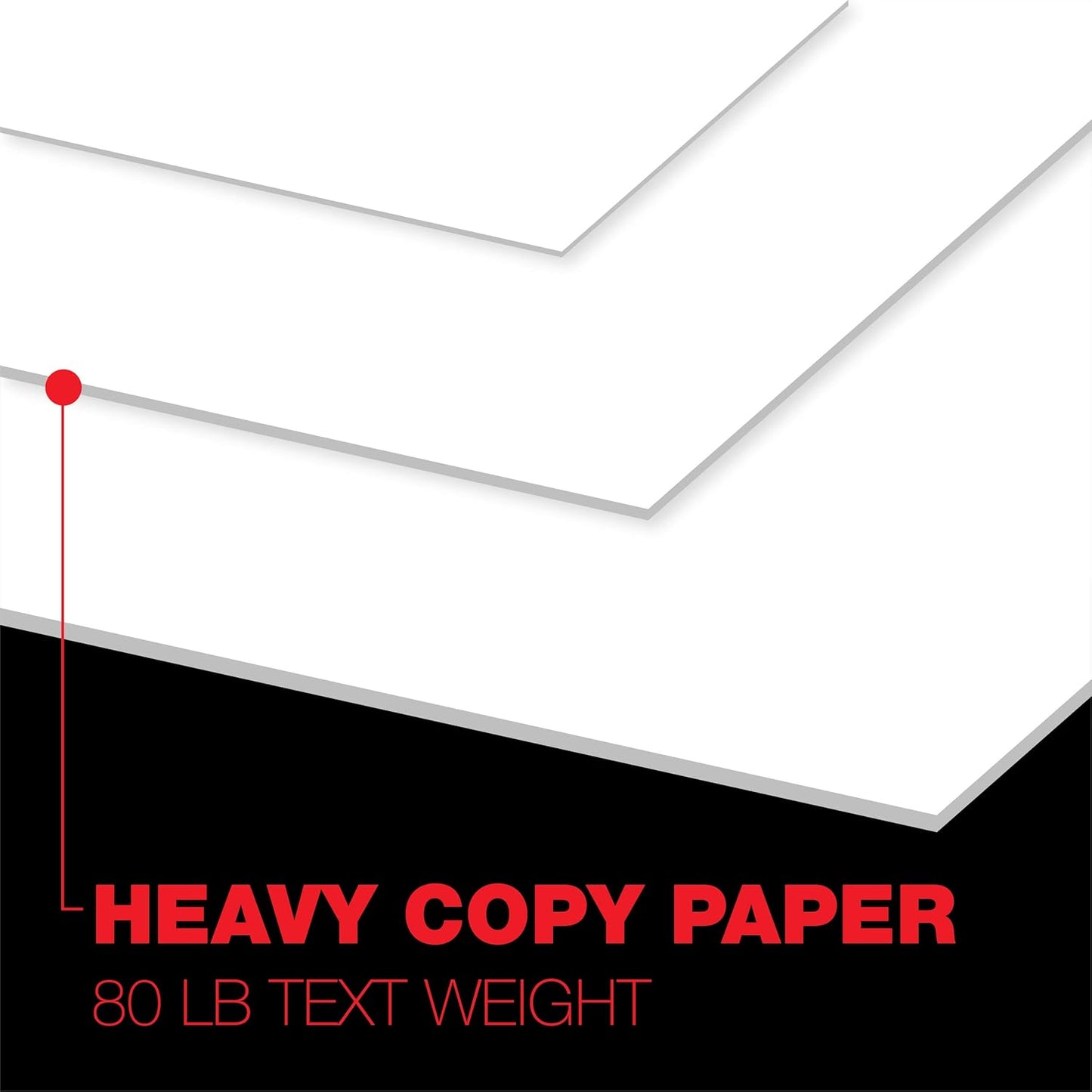 Accent Opaque White Printer Paper, 13” x 19” 32lb Bond/80lb Text Copy Paper – Premium Super Smooth Computer Paper, 97 Bright, 118gsm – Ideal for Ink Heavy Printing – 189035R – 300 Sheets (1 Ream)
