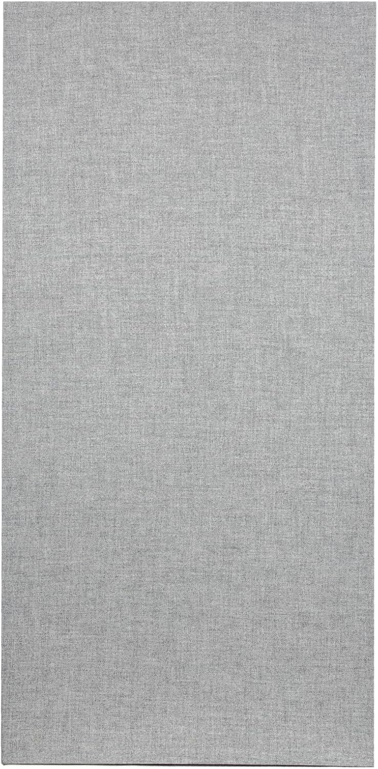 ATS Acoustics Sound Absorbing Acoustic Panel Fire Rated Professional Studio Quality 24" x 48" x 2" (Merle Grey)