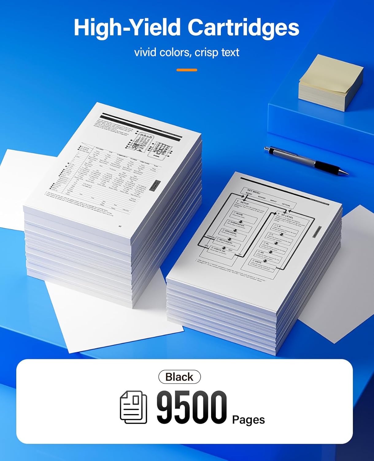 148X Black Toner Cartridge High Yield with chip 2-Pack Replacement for HP 148X W1480X 148A W1480A Compatible with HP LaserJet Pro MFP 4101dw 4101fdn 4101fdw 4001dn 4001dw 4001n Printer Ink 4001 4101 e