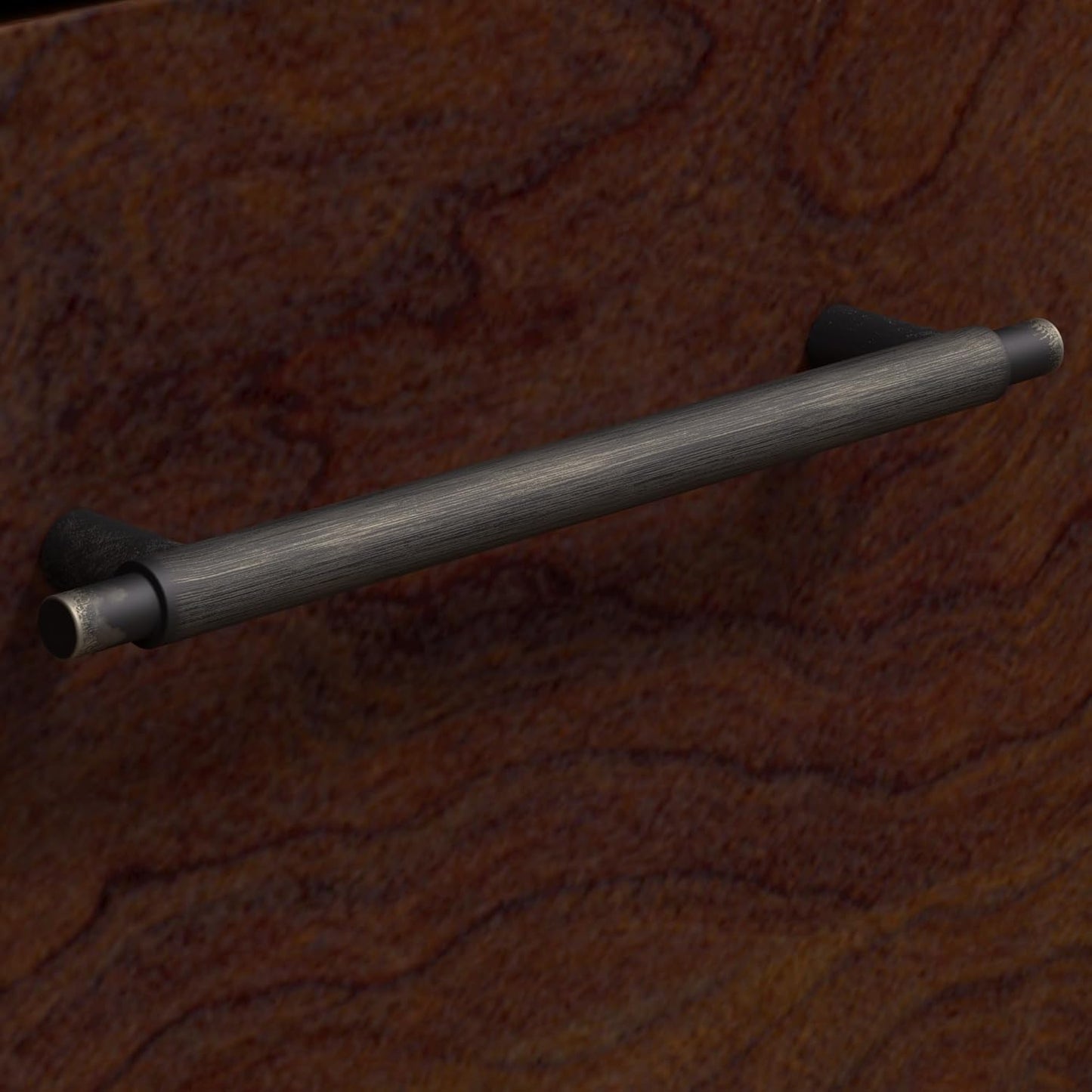 Bush Furniture Key West 2 Drawer Mobile File Cabinet in Bing Cherry