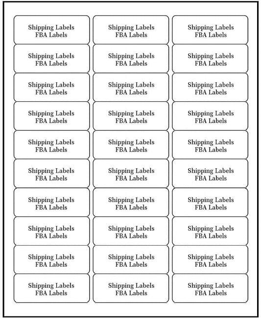 Address Labels for Inkjet Printers 1" x 2-5/8", Pack of 750 Labels