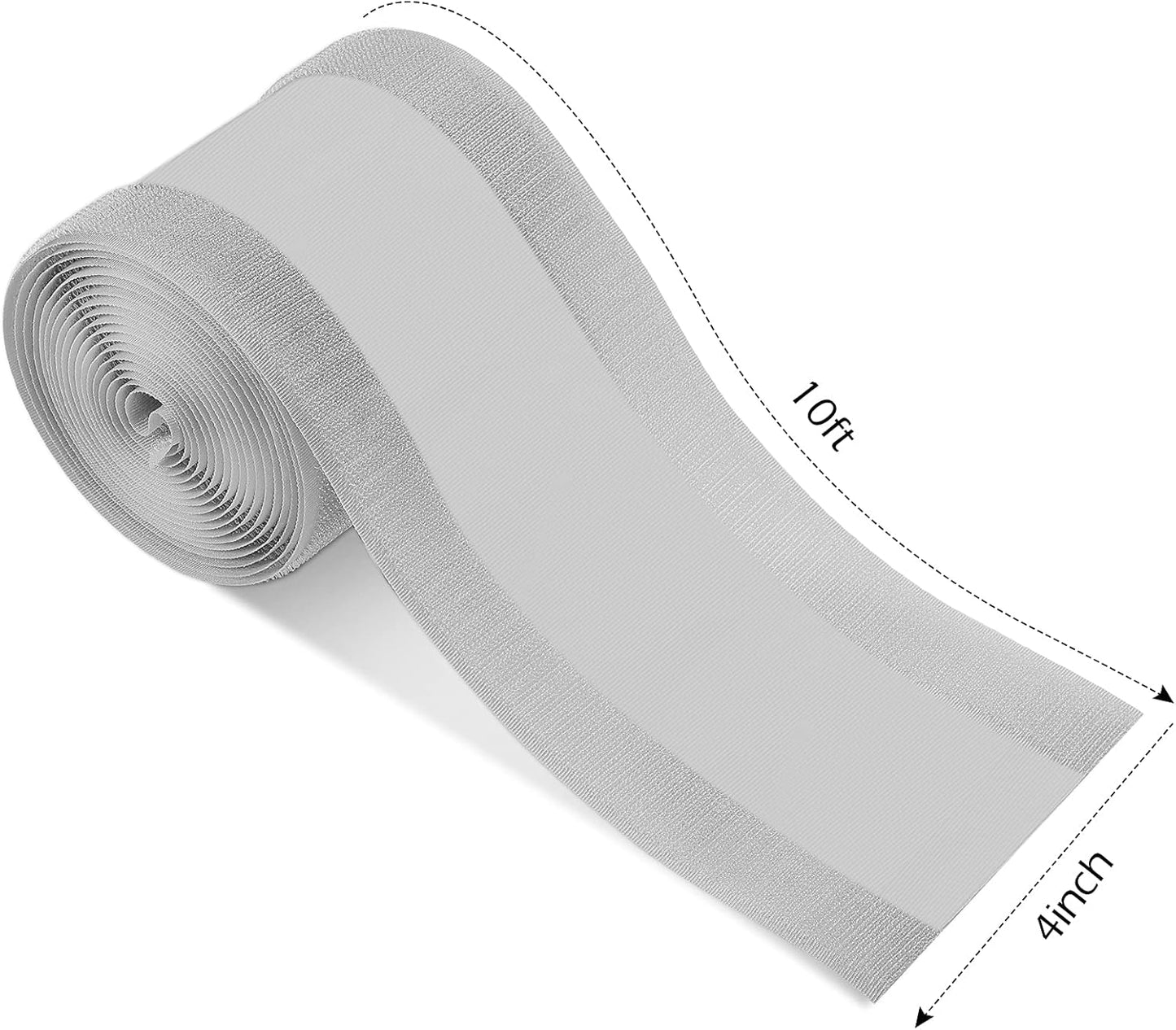 WILLBOND Carpet Cord Cover Cable Grip Floor Cover Cable Protector Management Only for Commercial Office Carpet(Grey,19.69 ft)