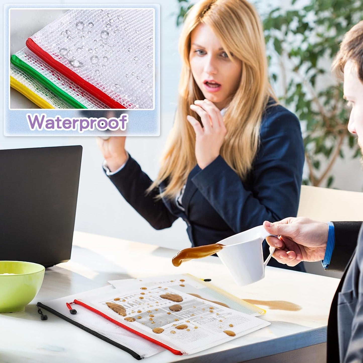 Umriox Pencil Pouches Bulk, 9.2 x 4.7 in (Black, 36 Packs), Mesh Zipper Pouch Pencil Case, Small Zipper Pouches for Bill Stationary Cosmetics Travel Storage