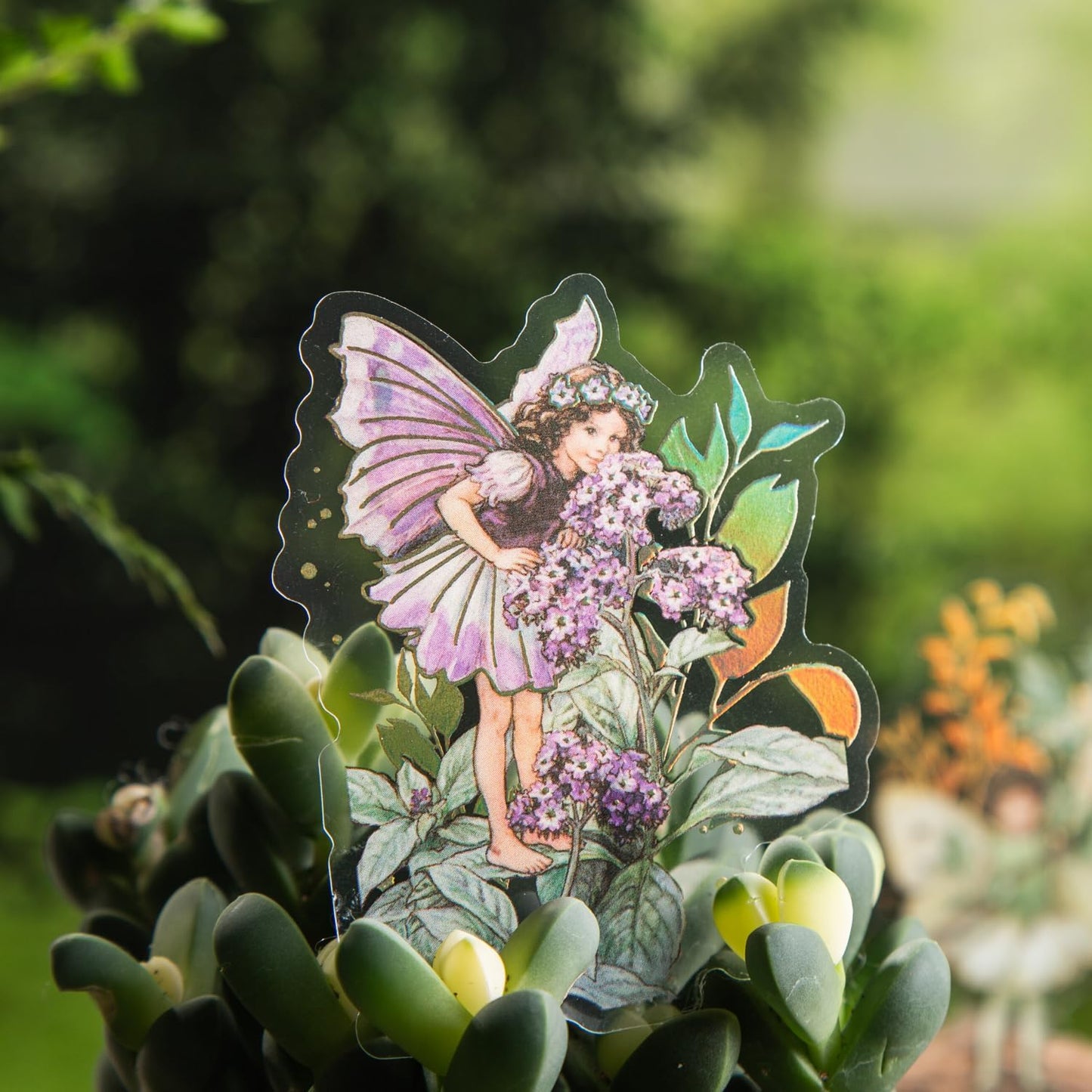 Alideco 120pcs Scrapbook Stickers The Flower Fairy Scrapbooking Junk Journal Crafts Embelishment Decoration Diary Stickers (huazhijingling)