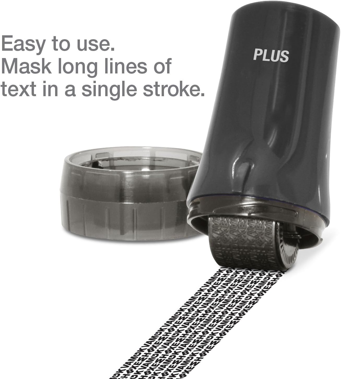 Guard Your ID Advanced 2.0 Rollers Identity for Theft Address Eraser and Security Prevention (Regular 3-Pack, Black)