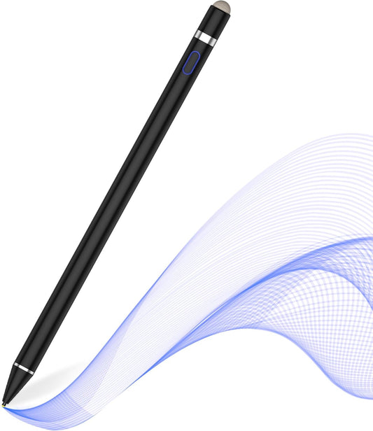 Active Stylus Pen for Touch Screens,Dual Pen Tips for iOS & Android Drawing & Writing,High Precise Digital Pencil for Apple iPhone 16/15/14/13/12/11/X/8,iPad Air/Pro/Mini,Phone/Tablet/Sam-sung/K-indle