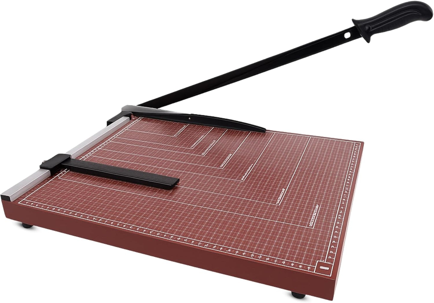 Guillotine Paper Cutter Heavy Duty, 18" Cut Length Paper Trimmer Cuts 12 Sheets, Accurate & Safe Paper Slicer Cutter for Cardstock, Photos, Crafts, Office, Home & Classroom