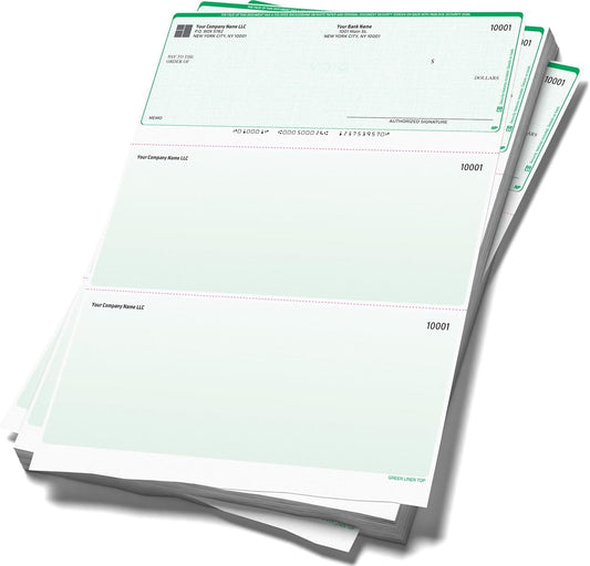 Computer Checks Compatible W/QB Check On Top [250 Sheets]