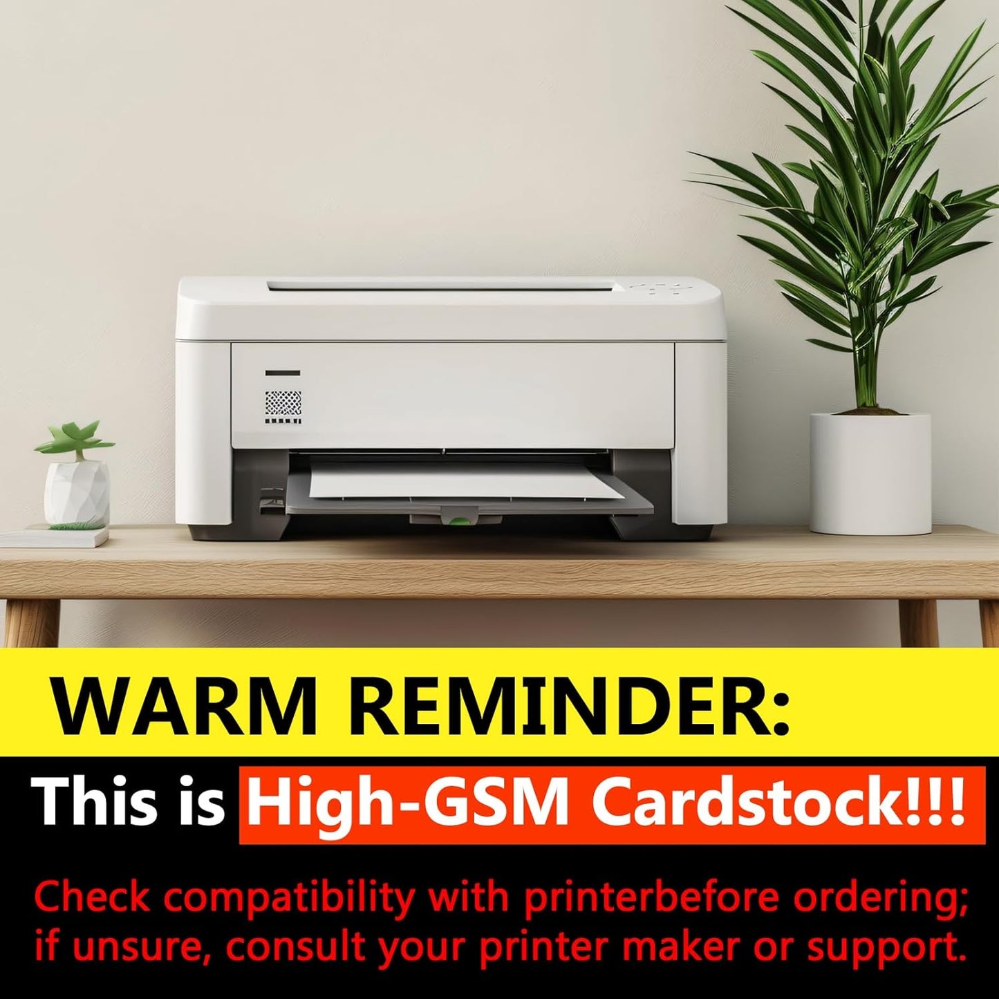 OcePor 200 Sheets White Cardstock 11” x 17”, 92lb/250gsm Card Stock, Thick Card Stock Paper, Heavy Cardstock Paper for Printer, Resume, Scrapbooks, Art, Crafts, Business Cards