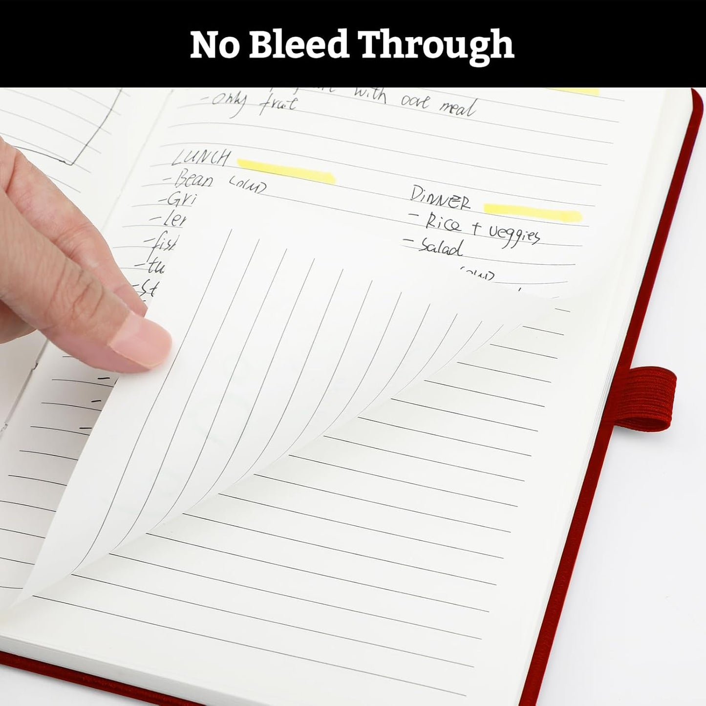 Hardcover Lined Bullet Dotted Journal Notebook, A5 140 192 Pages 100 120Gsm Paper College ruled for School,Work,Travel,and Daily Planning，5.7''*8.3'' (2, Burgundy, A5 Lined)