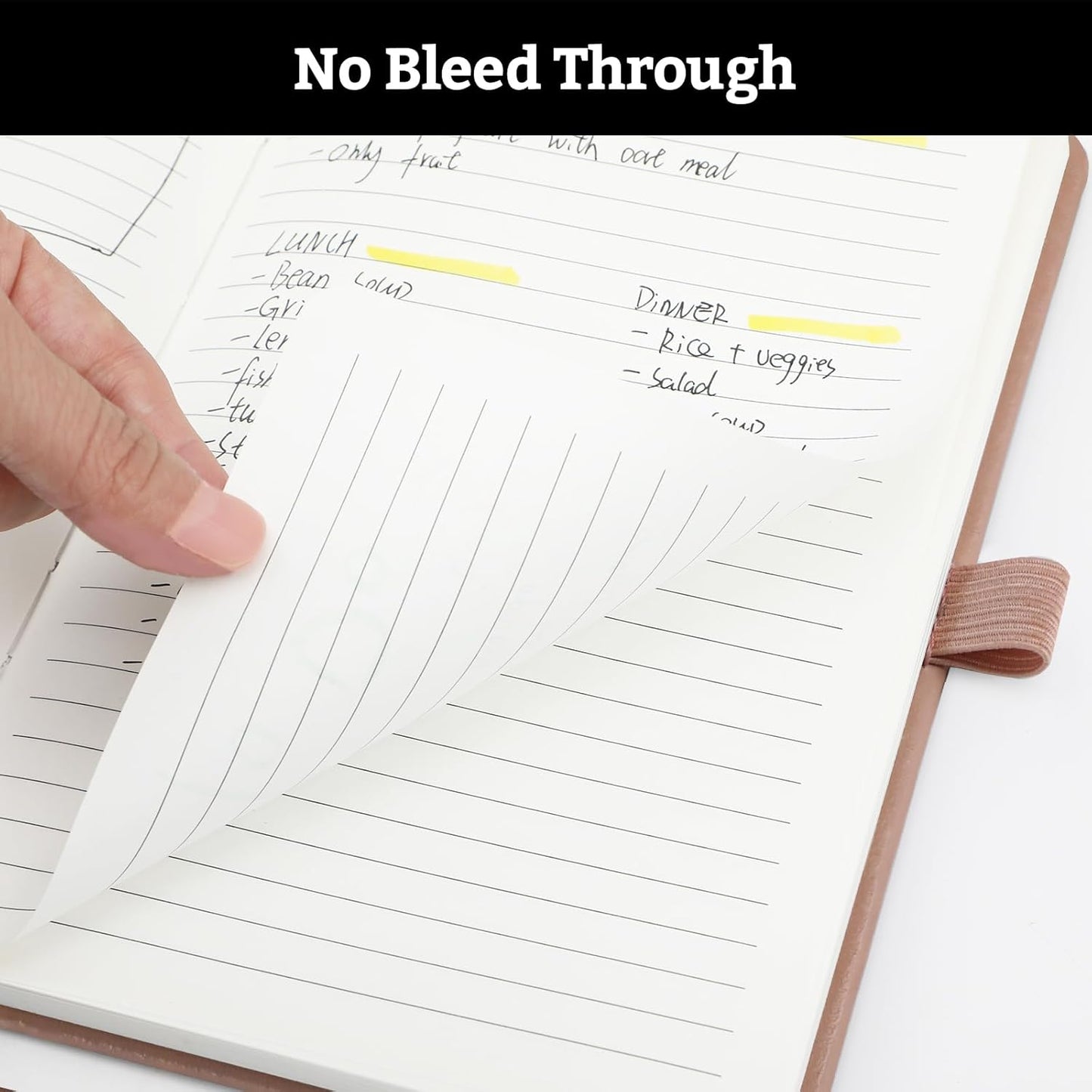 Hardcover Lined Bullet Dotted Journal Notebook, A5 140 192 Pages 100 120Gsm Paper College ruled for School,Work,Travel,and Daily Planning，5.7''*8.3'' (6, Blush, A5 Lined)