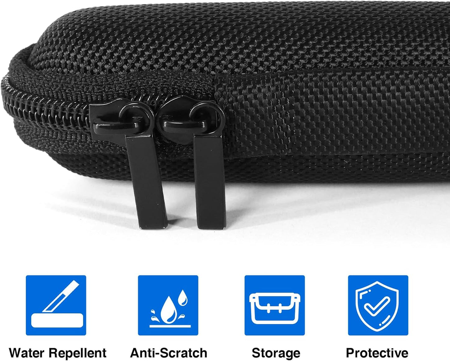 DINOSTRIKE Pointer Clicker for Presentation with Case, Air Mouse Wireless Presenter Remote Control Powerpoint Clicker Storage Organizer Proective Bag