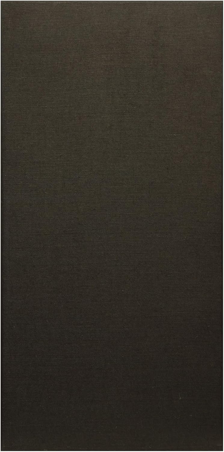 ATS Acoustics Sound Absorbing Noise Dampening Acoustic Panel Wall Treatment 24" x 48" x 2" Beveled Edge (Black)