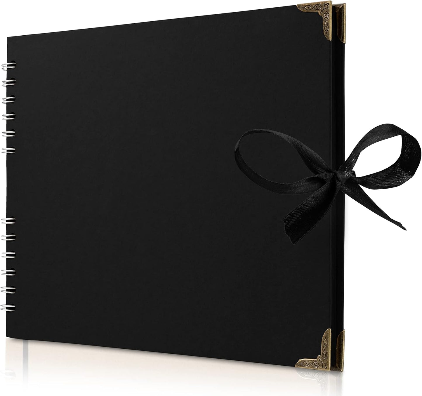 Bstorify Large Scrapbook Photo Albums 50 Pages (11 x 8.5 inch) Black Thick Kraft Paper, Memory Book - Ideal for Your Scrapbooking, Art & Craft Projects