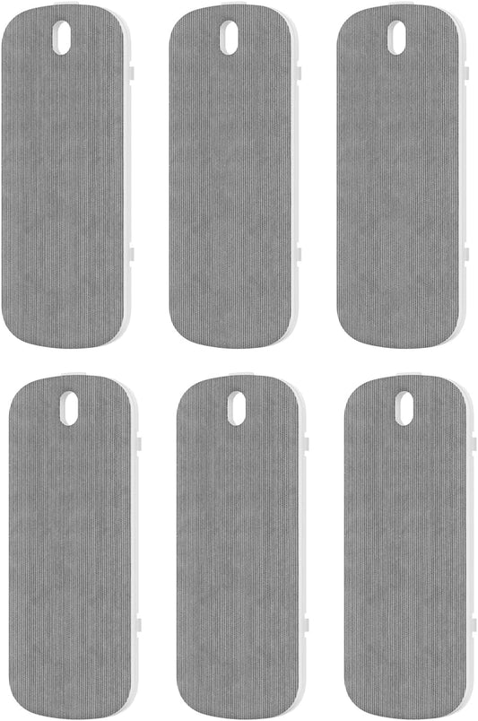 loukin All-in-One Dry Erase Eraser Refill Pads, Replaceable Pads Designed for Whiteboard Erasers, Ideal for Classroom, Home and Office Use, 6 Pack