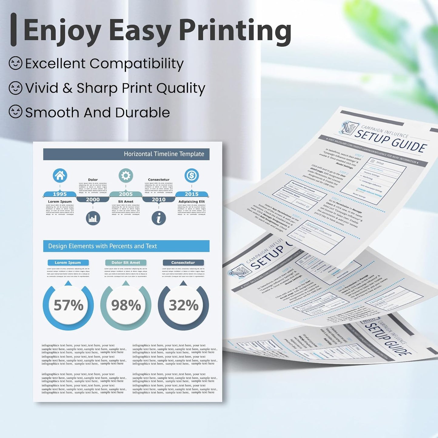 747 Ink Cartridge Replacement for HP 747 300-ml Chromatic Green/Chromatic Blue/Gray Designjet Ink Cartridge P2V84A P2V85A P2V86A forDesignJet Z9+ Large Format Printer (3-Pack)