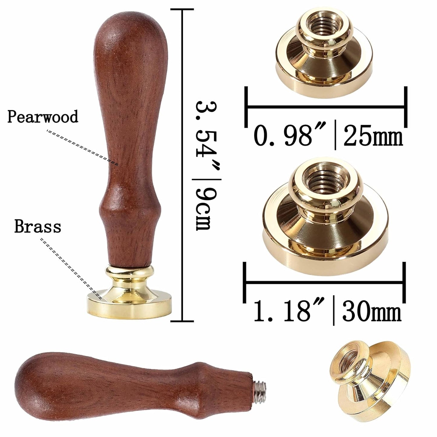 10PCS Mythical Wax Seal Set - Retro Brass Sealed Stamp, Removable Sealing Wax Stamp with 2 Handle (Thor,Anubis,Bastet,Medusa,Hades,Chimera,Siren,Sphinx,Athena,Apollo)