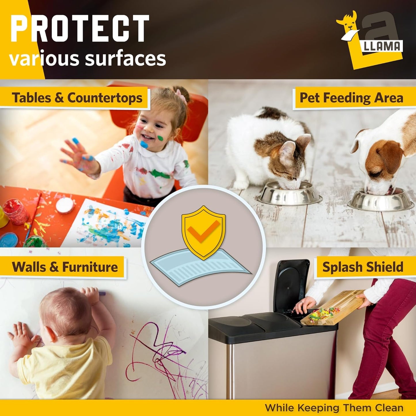 2 Pack Matte Clear Contact Paper Roll 17.5” x 5ft, Multipurpose Clear Contact Paper Peel and Stick