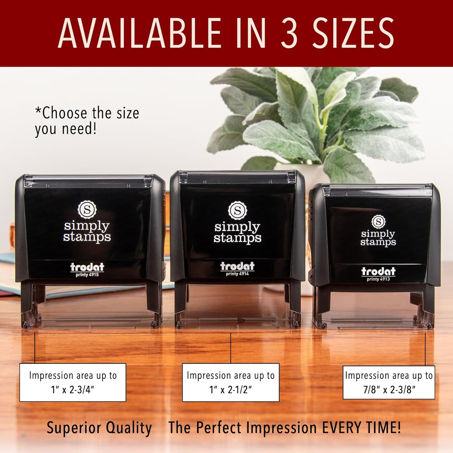 Custom Self-Inking Stamps | 49 Designs | Fun Phrases | Grading Made Easy | Classroom, Library and Book Stamps (Ouch! Try Again!, Xtra Wide)