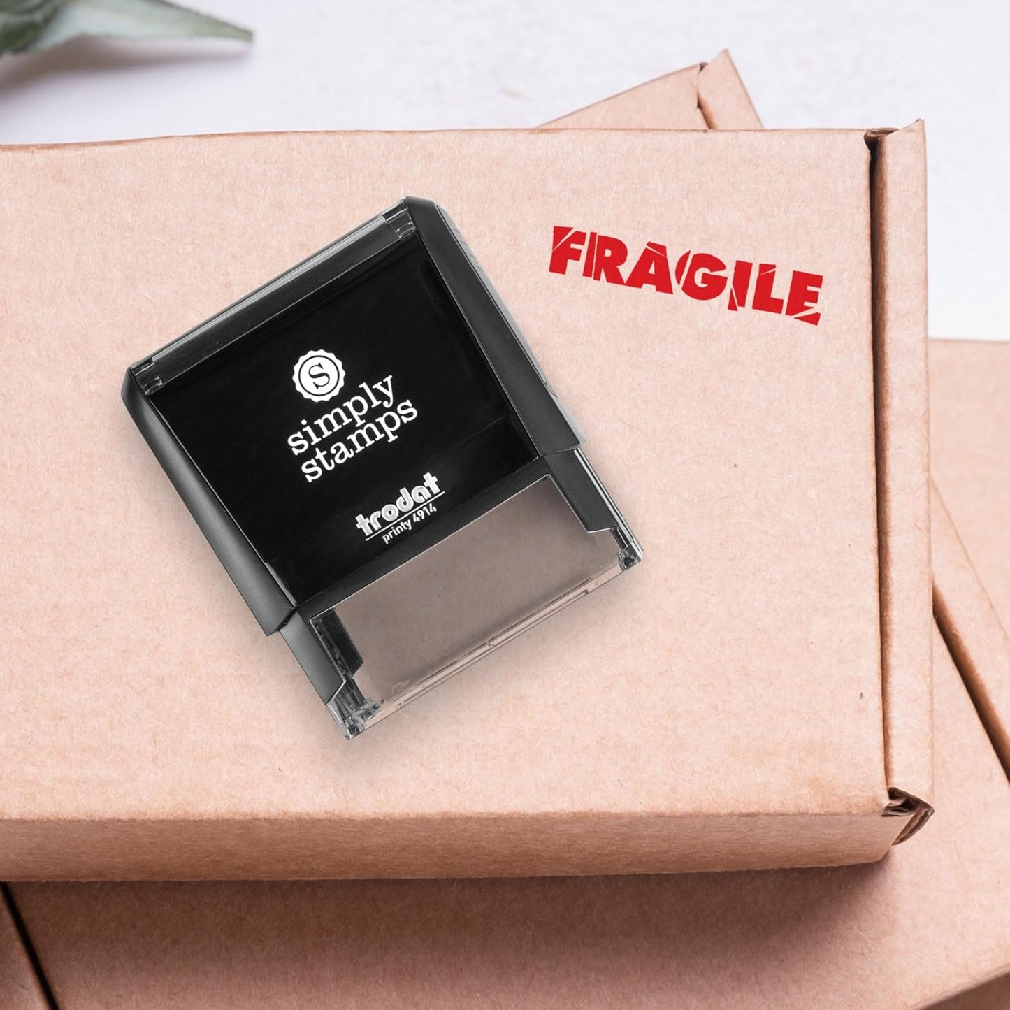 Fragile Office Stamp | 4 Different Sizes | 20 Designs | Multiple Color Options | Perfect for Quick Validation of Office Documents (Fragile, Xtra Large)