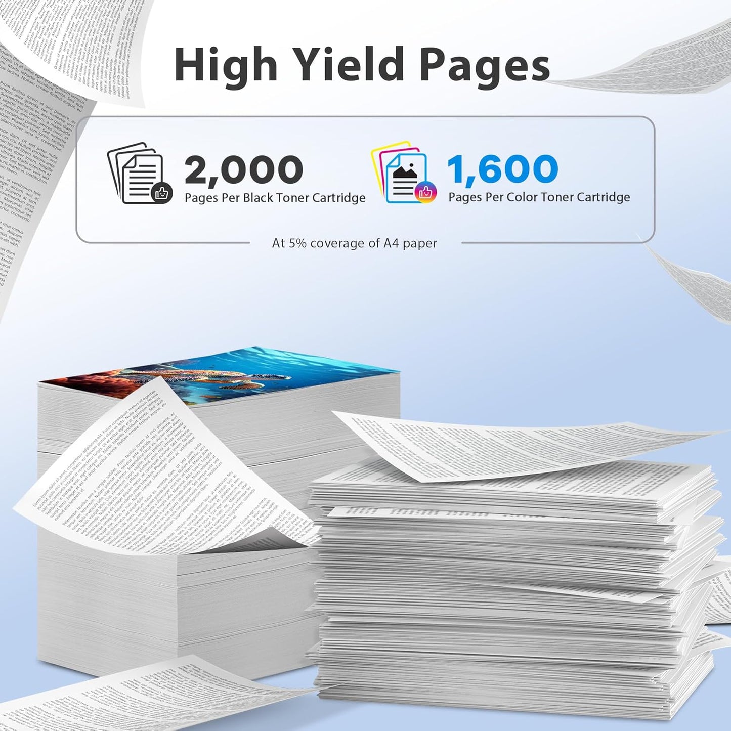 Compatible 962 Ink Cartridge Combo Pack Replacement for HP 962 962 XL Ink Cartridge Black and Color for OfficeJet Pro 9010 9012 9015 9016 9018 9019 9020 9022 9025 Printer, 4-Pack 962XL