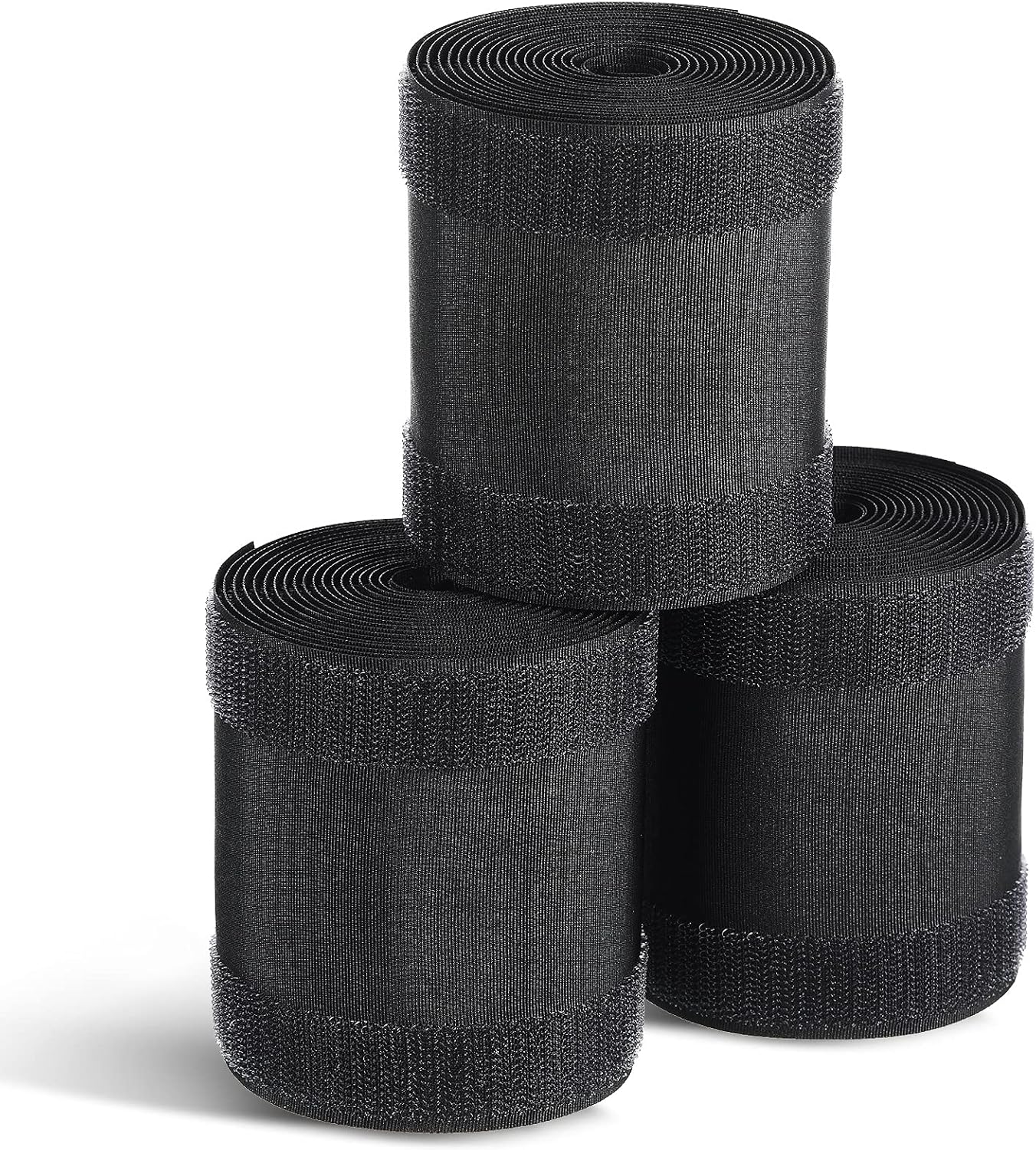 WILLBOND Carpet Cord Cover Cable Grip Floor Cover Cable Protector Management Only for Commercial Office Carpet(Black,29.53 ft)