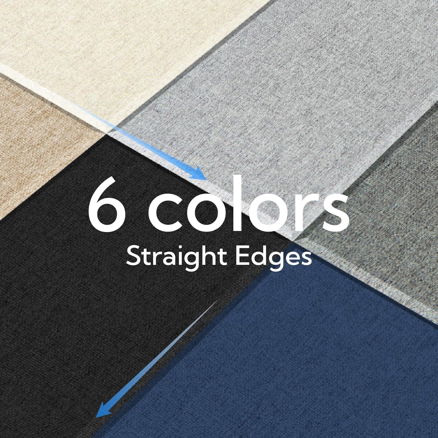 Olanglab Fiberglass Acoustic Wall Panels 4 Pack, 11.8'' x 23.6'' Sound Panels, Fabric Wrapped Sound Proof Panels for Walls (White)