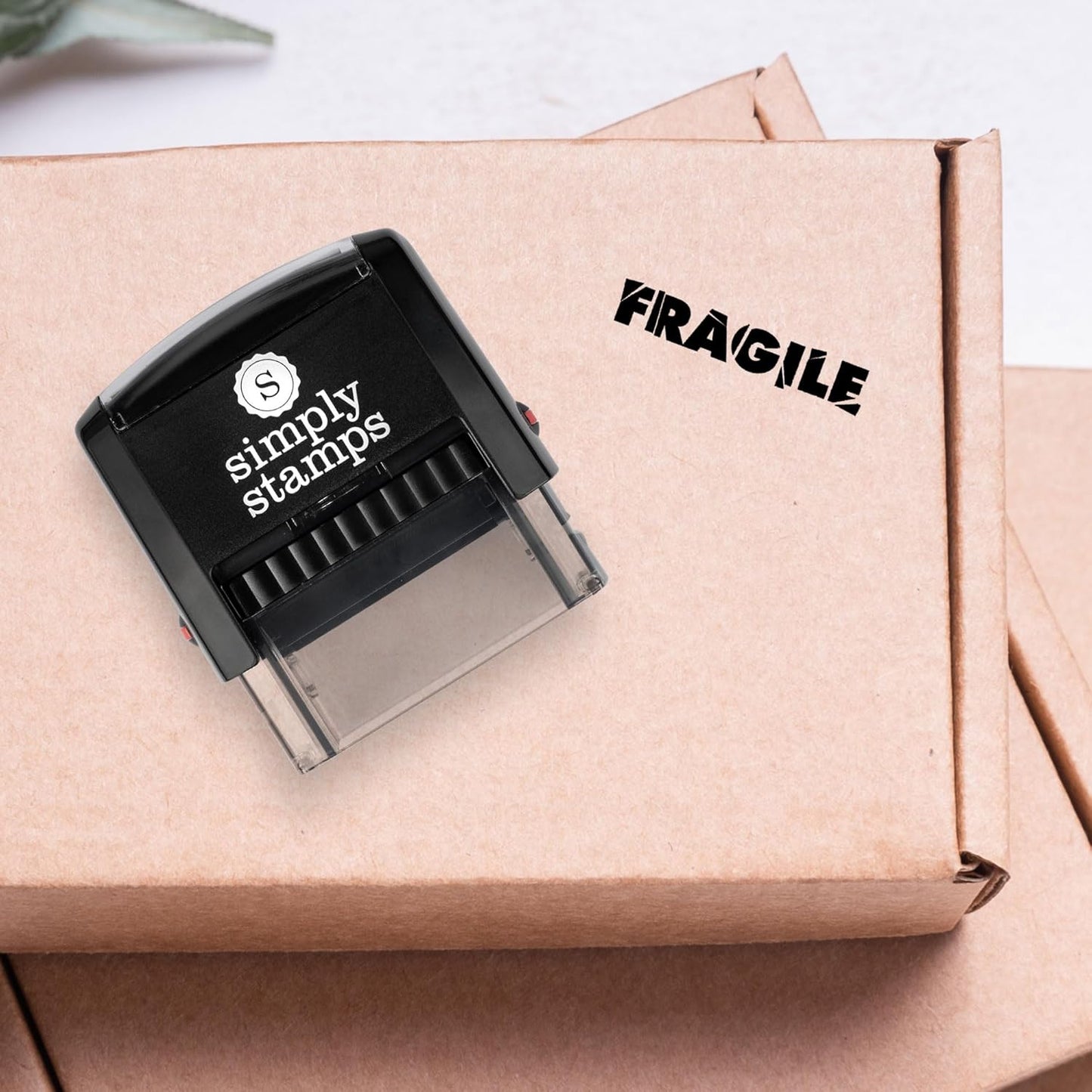 Fragile Office Stamp | 4 Different Sizes | 20 Designs | Multiple Color Options | Perfect for Quick Validation of Office Documents (Fragile, Medium)