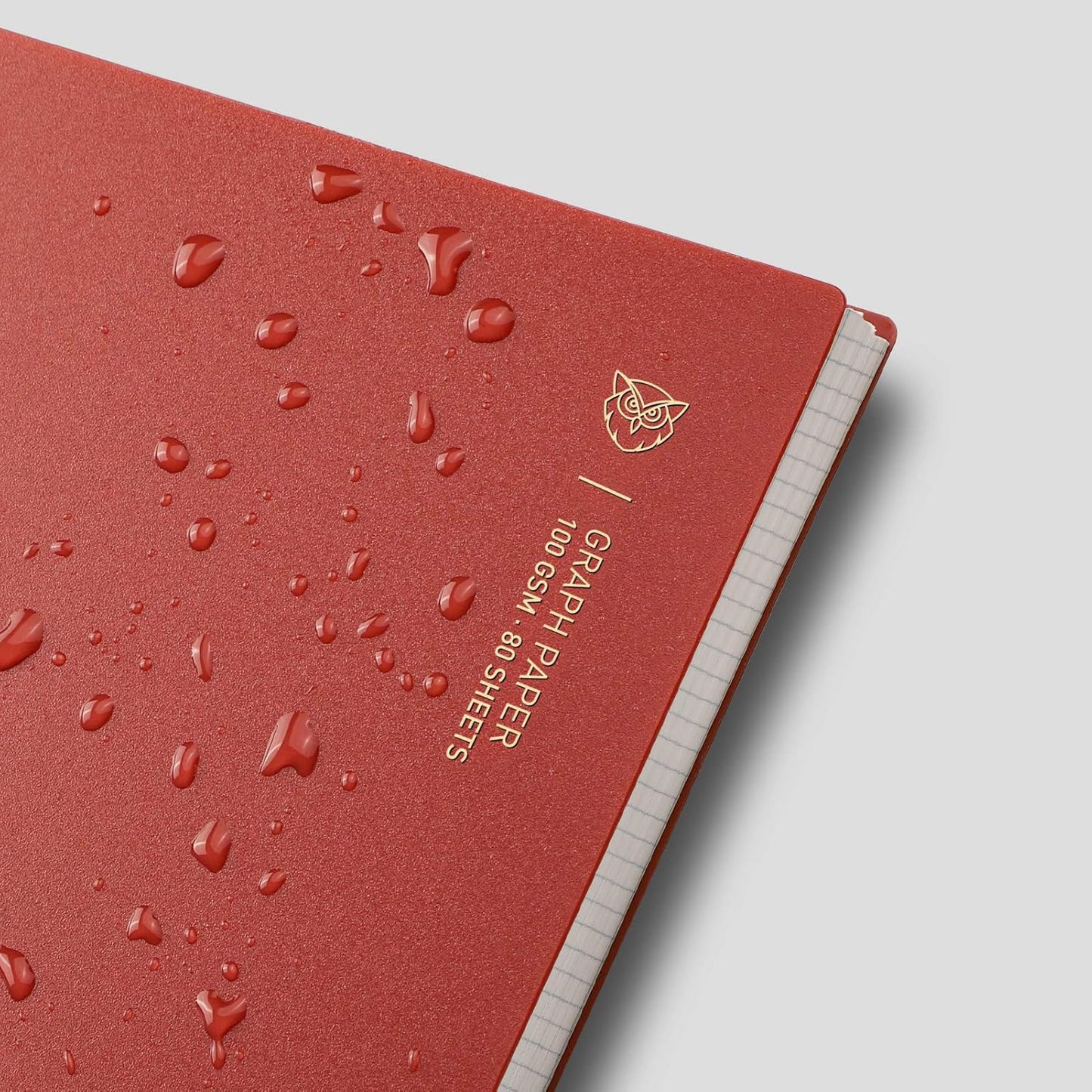 EMSHOI Graph Paper Spiral Notebook 7.48" x 10.15", 2 Pack 320 Pages B5 Large Graph Notebook with Sticky Notes, 100gsm Thick Grid Paper, Plastic Hardcover Journals for Writing Engineering Graphing