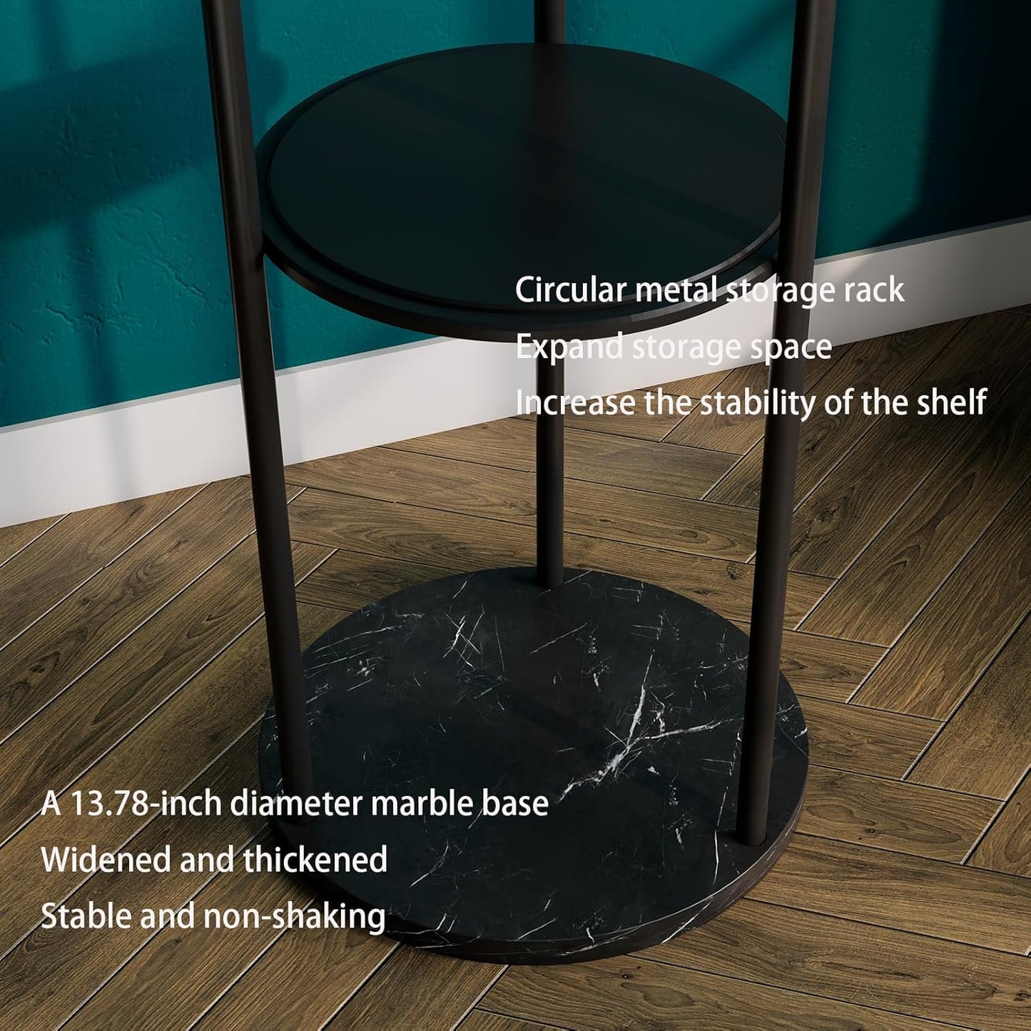 metal Coat Rack whit Marble base,heavy duty coat hanger Stand, Freestanding Coat Racks with 3 Shelves and 9 Hooks,Coat Tree for Entryway, Bedroom, Coats, Bags,purse