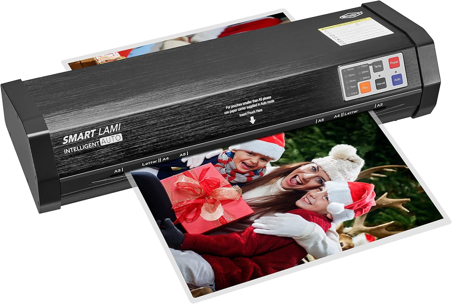 SINCHI Auto Sense, 3-10 mil Laminating Machine for Office and School, 50-Second Warm-up, 17s/Sheet, Never-Jam, Heavy Duty, 13-inch Thermal Laminator Machine 11x17