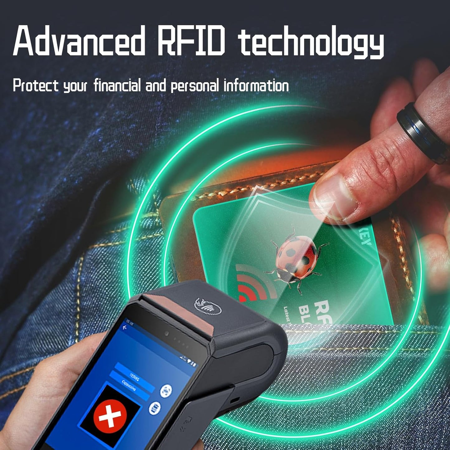 RFID Blocking Card Credit Card Protectors NFC Contactless Cards Protection Blocking Cards anti rfid NFC Contactless Bank Debit Credit Card Protector ID ATM Guard Card