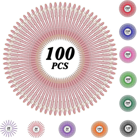 Max 500 Pcs Personalized Pens Bulk, Custom Pens with Free Engraving, Customized Stylus Tip Ballpoint Pen with Your Name Massage Text for School Office Business Graduation Anniversaries-100 Packs