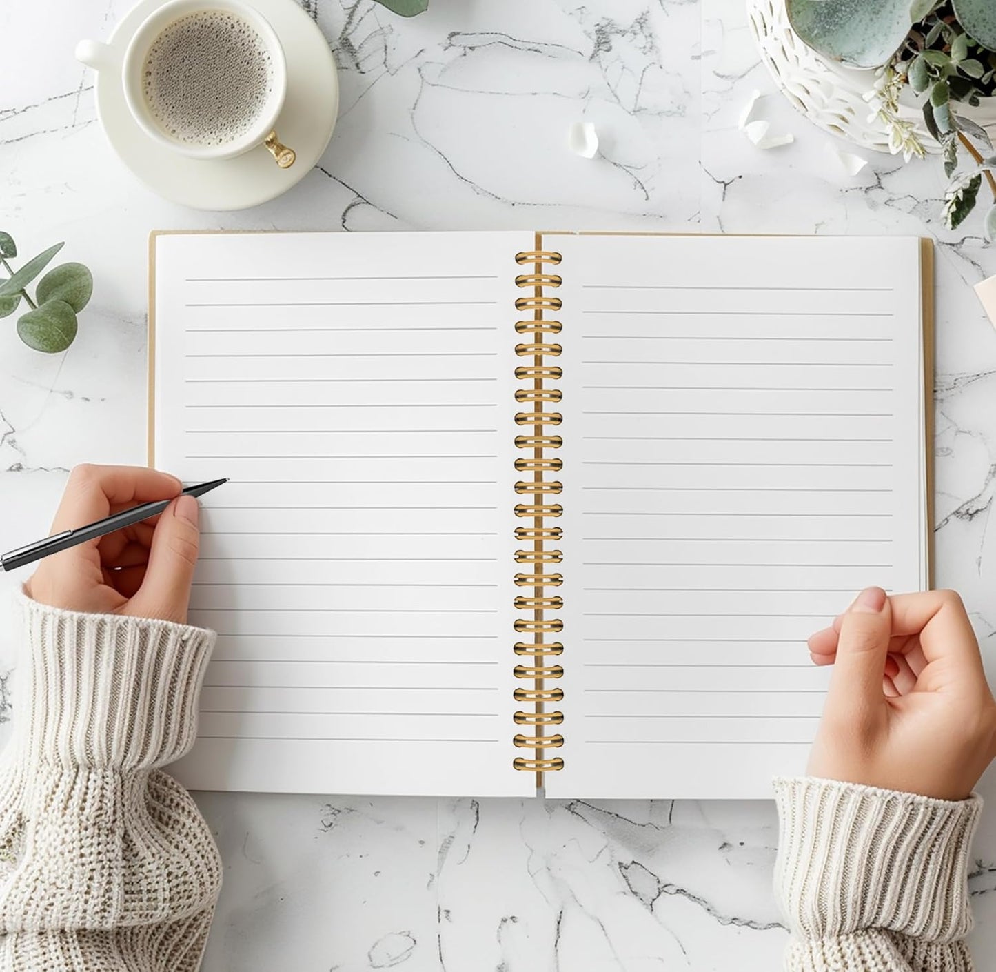 Highland Cow Notebook Journal - Sunflower Notebook, Summer Sunflower Journal Notebook 5.5×8.3, Highland Cow Gifts, Cow Gifts for Women, 164 Pages