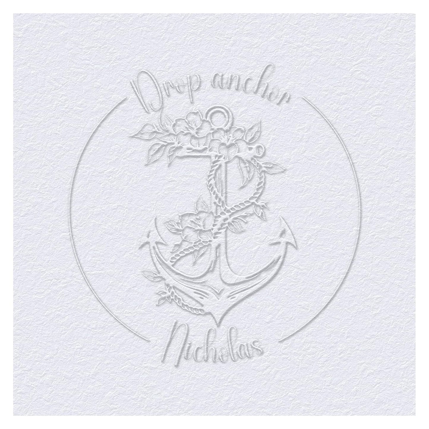 Book Embosser Custom Embosser Stamp with Your Name or Design Personalized Library Embosser Stamp Customized Books Business Cards Paper Documents Notebooks etc. (25)