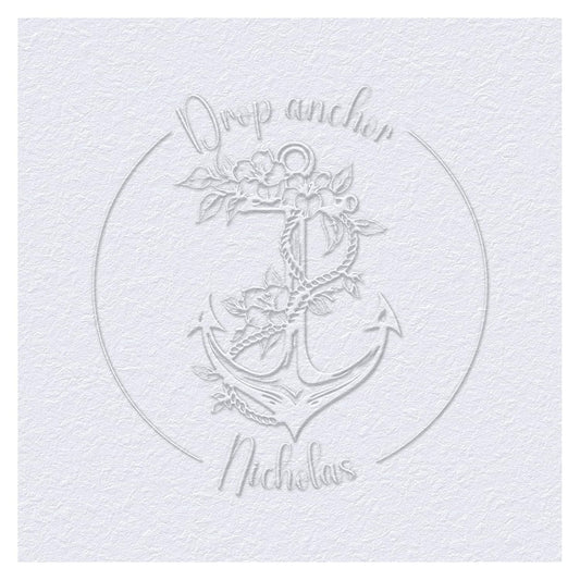 Book Embosser Custom Embosser Stamp with Your Name or Design Personalized Library Embosser Stamp Customized Books Business Cards Paper Documents Notebooks etc. (25)