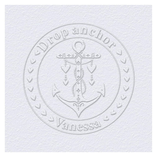 Book Embosser Custom Embosser Stamp with Your Name or Design Personalized Library Embosser Stamp Customized Books Business Cards Paper Documents Notebooks etc. (27)