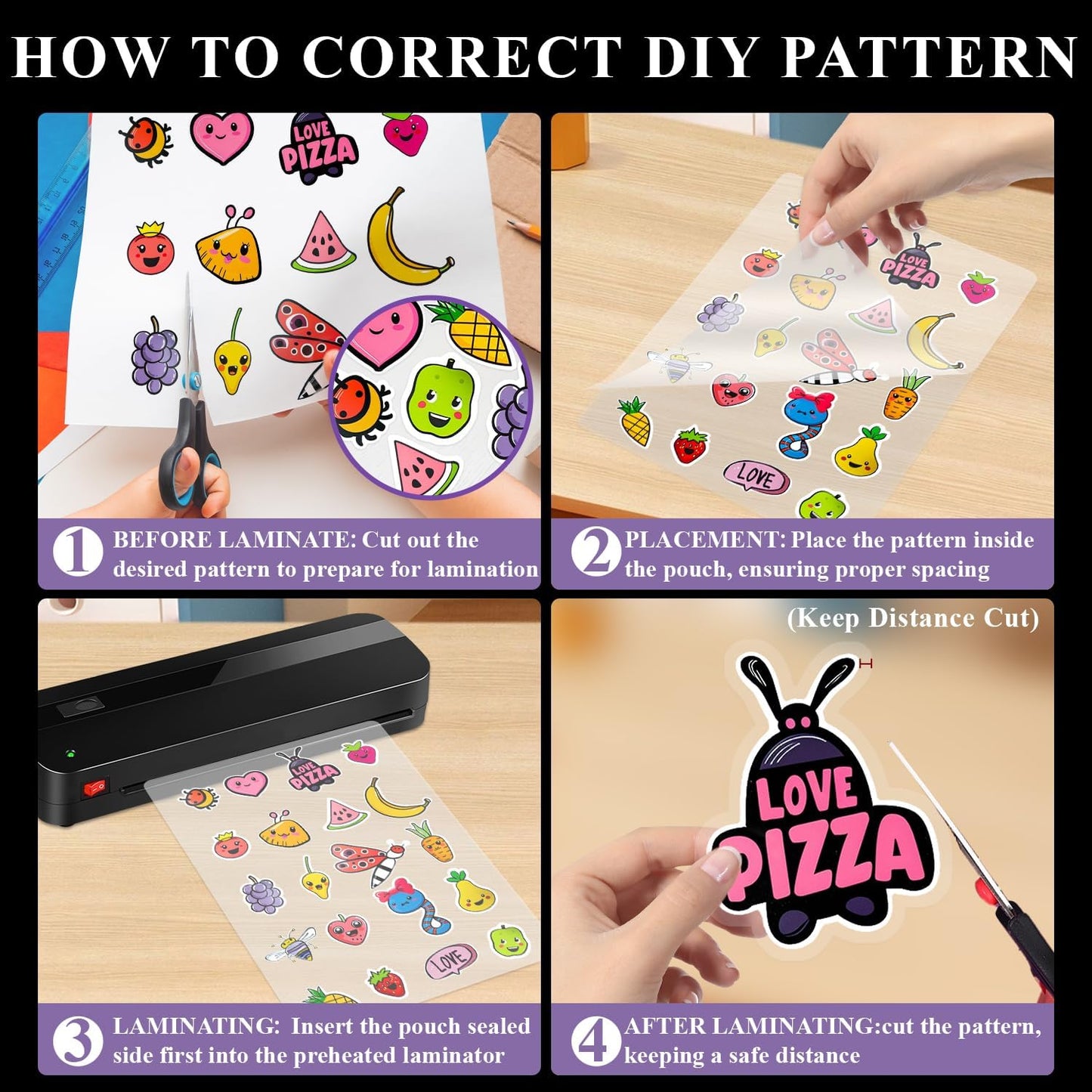 Laminating Sheets 8.5 x 11, 200 Pack Thermal Laminating Pouches 3 mil, Clear Thermal Laminating Plastic Paper Laminator Sheets, Clear Laminate Sheets Fits Letter Sized Paper (8.9 in. × 11.4 in.).