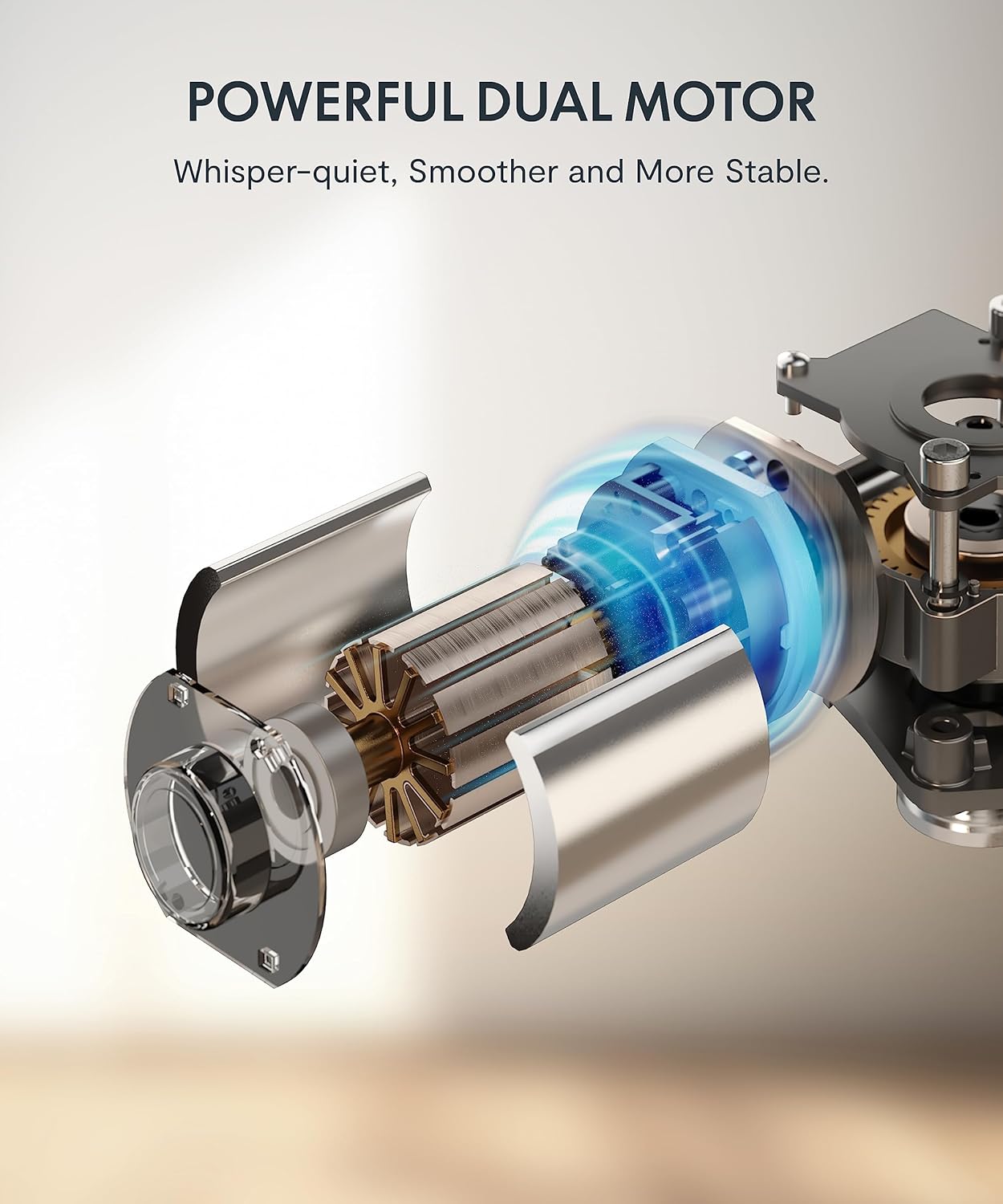 FLEXISPOT E6 MAX Dual Motor 3 Stages Standing Desk 48x30 Inch Whole-Piece Board Electric Height Adjustable Stand Up Desk 150KG Load Capacity(White Frame + White Desktop)