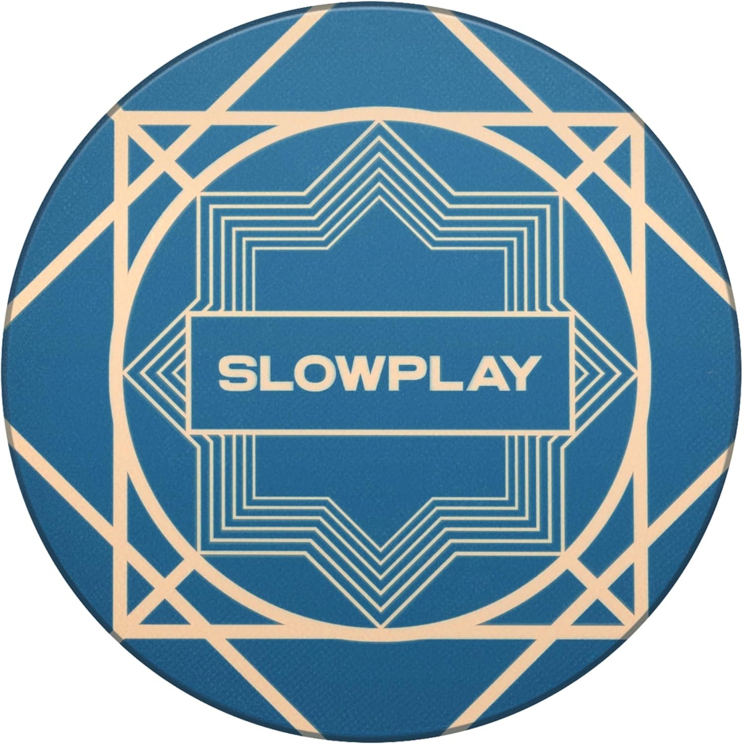 SLOWPLAY Nash Ceramic Poker Chips in Bulk, Casino Grade Ceramic 12-Gram Poker Chip for Texas Hold'em, 43mm Professional Chips Pack of 50 (Green)