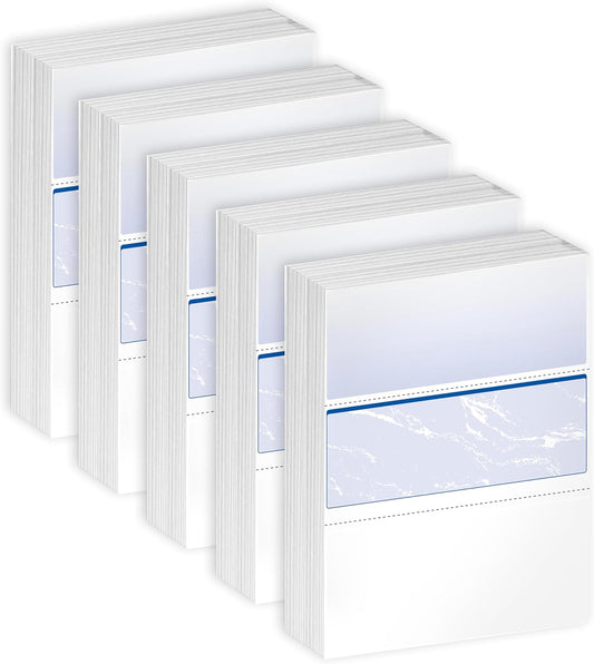 DocuGard Standard Blue Marble Middle Check, 24 lb, 8.5 x 11 Inches, 2500 Sheets (04509C)