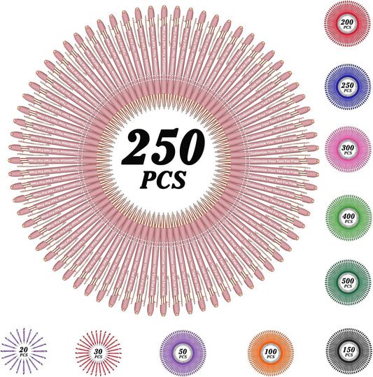 Max 500 Pcs Personalized Pens Bulk, Custom Pens with Free Engraving, Customized Stylus Tip Ballpoint Pen with Your Name Massage Text for School Office Business Graduation Anniversaries-250 Packs