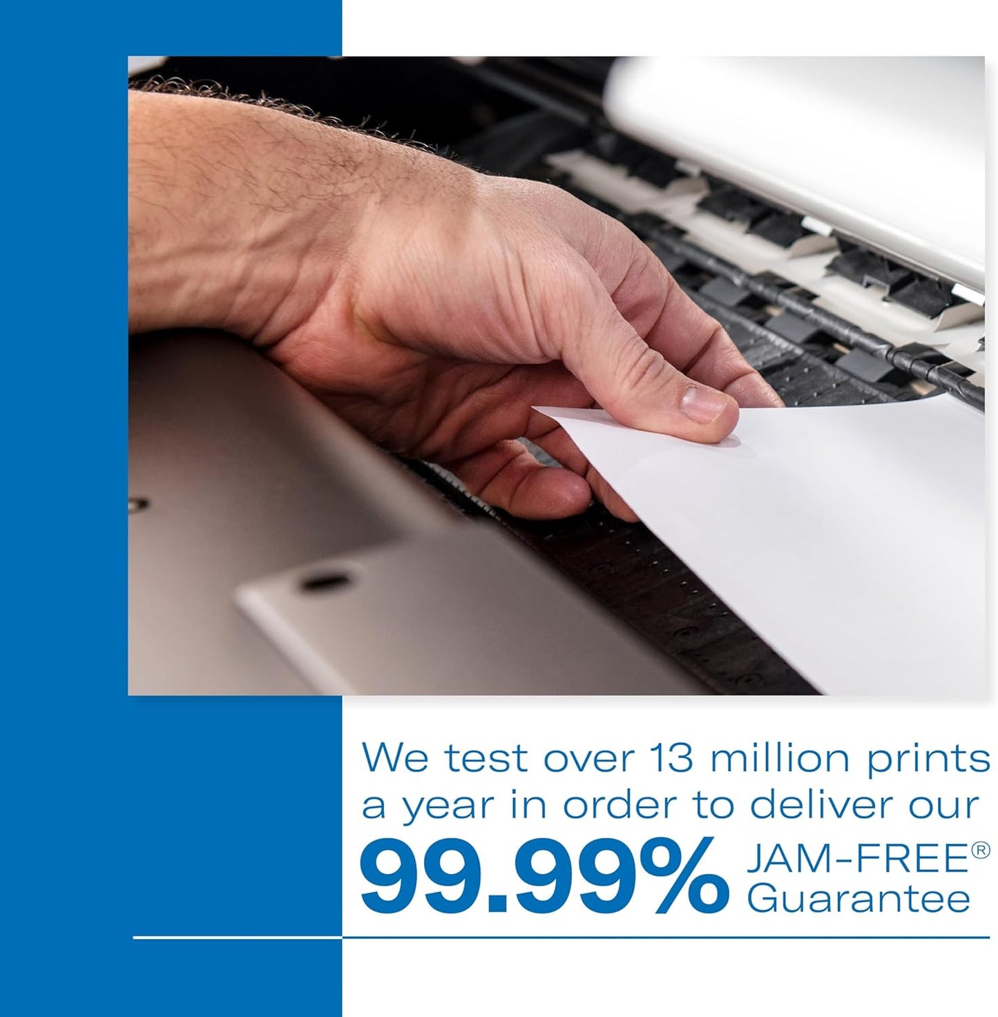 Hammermill Printer Paper, 20 lb Copy Paper, 3 Hole - 10 Ream (5,000 Sheets) - 92 Bright, Made in the USA, 105031C