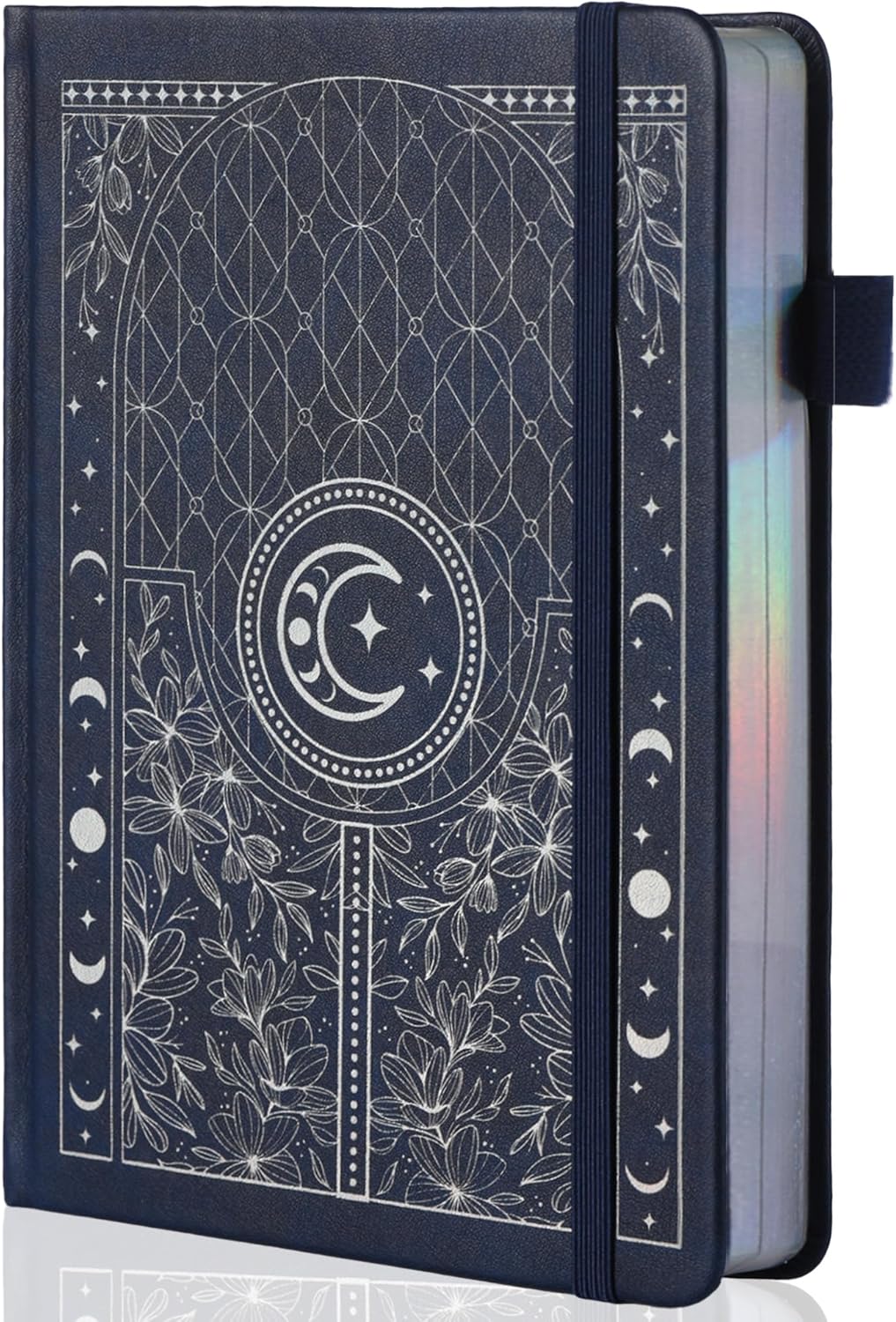 TIEFOSSI Bullet Dotted Journal Notebook, 160gsm 256 Numbered Thick Paper, A5 Hardcover Dotted Grid Diary for Women Men Work Writing, Bullet Dot Journaling, Drawing, 5.8 x 8.3 in