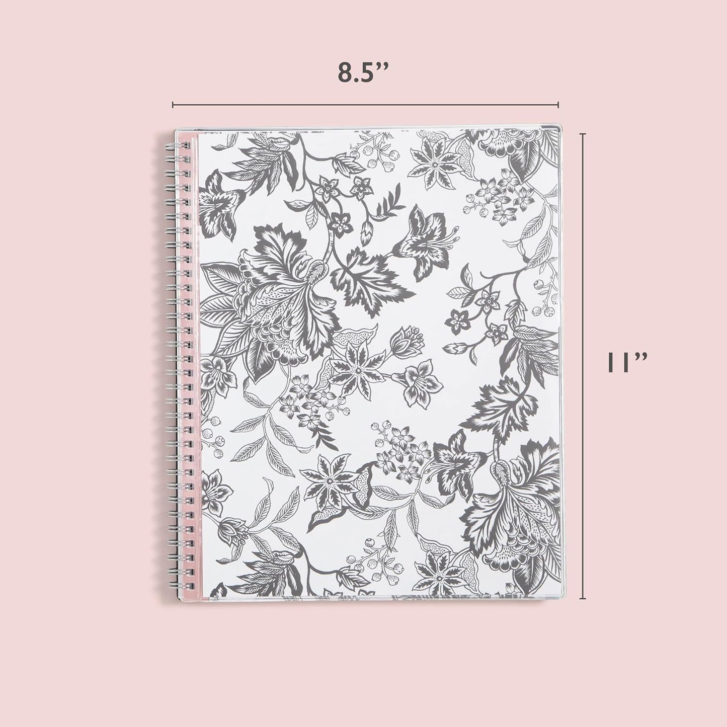 Blue Sky 2024-2025 Academic Year Weekly and Monthly Planner, 8.5" x 11", Flexible Cover, Wirebound, Analeis (130606-A25)