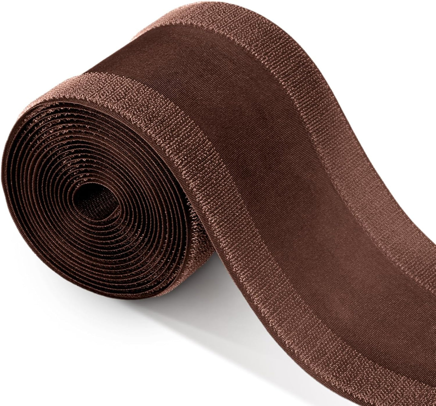 WILLBOND Carpet Cord Cover Cable Grip Floor Cover Cable Protector Management Only for Commercial Office Carpet(Brown,9.84 ft)