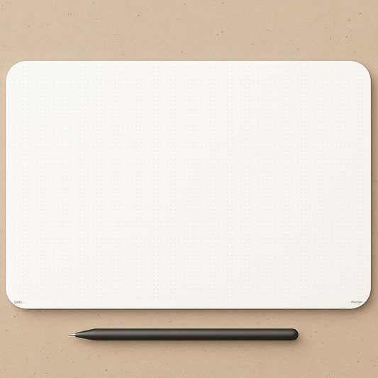 CLEVER SIGNS A3 Dot Grid Notepad (11,70" x 16,55") - XLarge Dotted Memo Desk Pads-Premium Paper with Cardboard Back Support - Ideal for Note-taking, Planning, Sketching, and Journaling