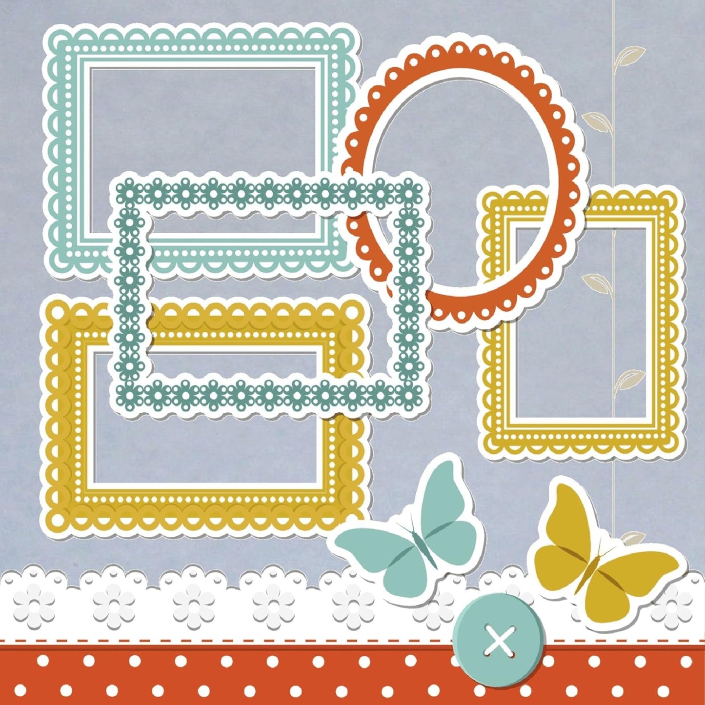 250 Blue Parchment 65lb Cover Weight Paper - 4" X 4" (4X4 Inches) Square Photo|Card|Frame Size - Printable Cardstock Colored Sheets Old Parchment Semblance