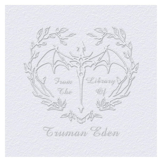 Customized Book Embosser Dragon Color Stamp with Your Name or Design Constellations Personalized Library Embosser Stamp Custom Books Business Cards Paper Documents Notebooks etc. (Dragon Theme - 002)