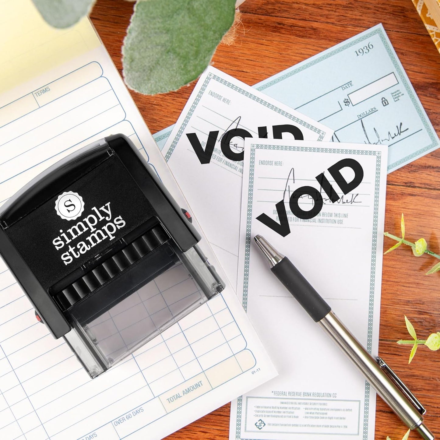 Void Office Stamp | 4 Different Sizes | 20 Designs | Multiple Color Options | Perfect for Quick Validation of Office Documents (Void, Medium)